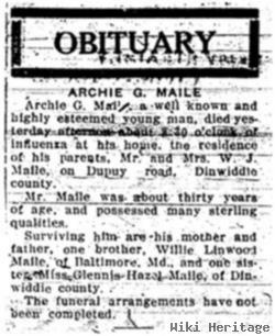 Archie Gray Maile