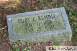 Ruby Emee Metz Kemble