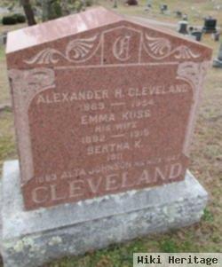 Alexander Hine Cleveland