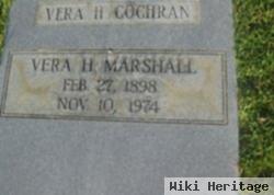 Vera H Marshall Cochran