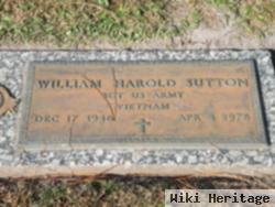 William Harold Sutton