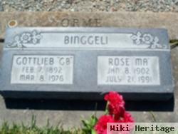 Rose Margaret Balazs Binggeli