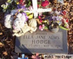 Ella Jane Alms Hodge