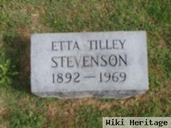 Etta Tilley Stevenson