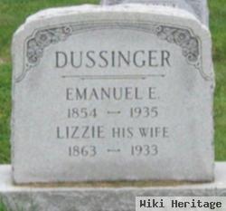 Emanuel E Dussinger