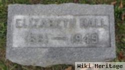 Elizabeth "lizzie" "elise" Weyrich Hall