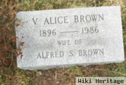 V. Alice Brown