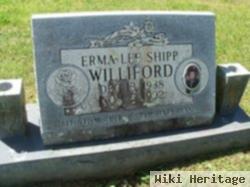 Erma Lee Shipp Williford