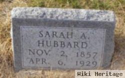 Sarah A Hubbard