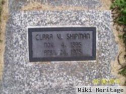 Clara V. Shipman