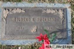 Mildred Evelyn Oliver Anderson