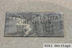 Penelope Eleathea "pennie" Ingram Obenhaus