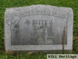 Betty J. Bartha