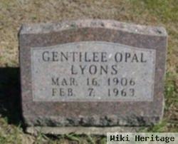 Gentilee Opal Lyons