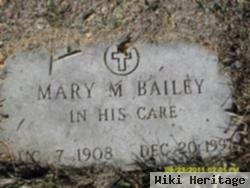 Mary M Bailey