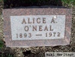 Alice A. O'neal