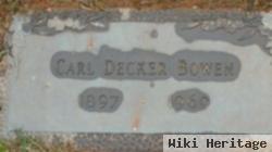 Carl Decker Bowen