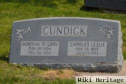 Charles Leslie Cundick