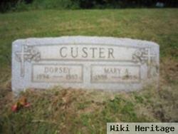 Dorsey Wilbert Custer, Sr