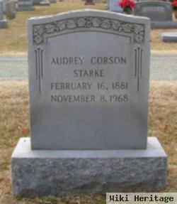 Audrey Margaret Corson Starke