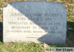 Jennie Van Name Hughes