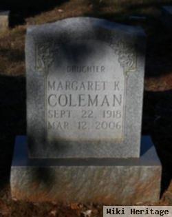 Margaret K. Coleman