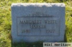 Margaret D White Harker