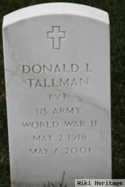 Pvt Donald L. Tallman