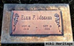 Elsie F Mosher