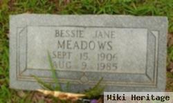 Bessie Jane Savage Meadows