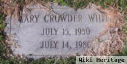 Mary Crowder White