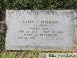 Garey T Peterson