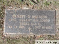 Corp Ernest G Herring