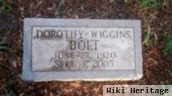 Dorothy Elwood "dottie" Wiggins Bolt