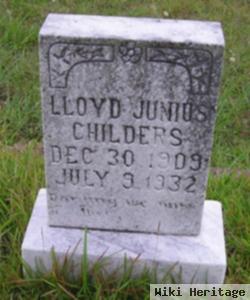 Lloyd Junious Childers