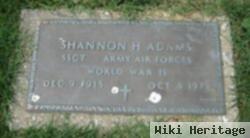 Shannon H Adams