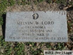 Melvin Wayne Lord