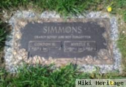 Myrtle F Simmons