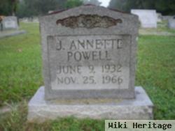 J Annette Powell