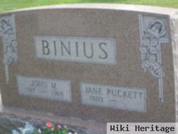 Jane Puckett Binius