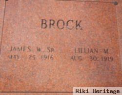 Lillian M Brock