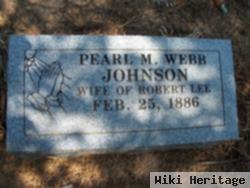 Pearl M Webb Johnson