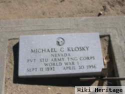 Pvt Michael C. Klosky