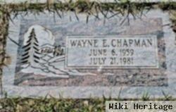 Wayne E Chapman