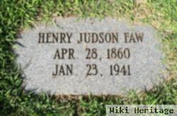 Henry Judson Faw