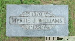 Myrta J. "myrtie" Starks Williams