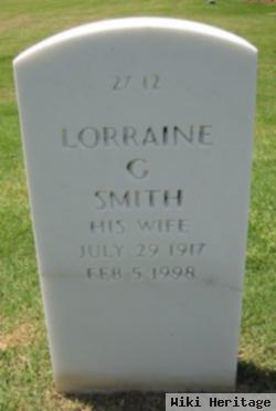 Lorraine G Smith