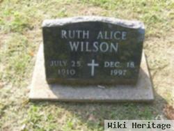 Ruth Alice Wilson