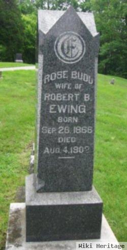 Rosina "rose" Budd Ewing