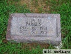 Elba Raye Herndon Parkes